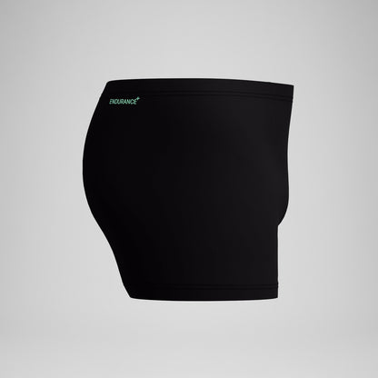 Hyperboom V-Cut Aquashorts Black/Green | Speedo