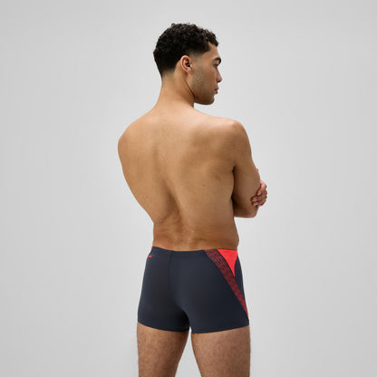 Hyperboom Splice Aquashorts Grey/Orange | Speedo