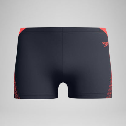Hyperboom Splice Aquashorts Grey/Orange | Speedo