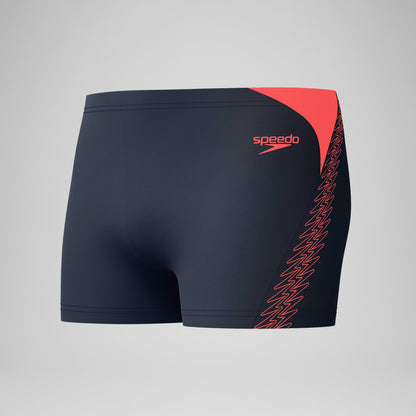 Hyperboom Splice Aquashorts Grey/Orange | Speedo