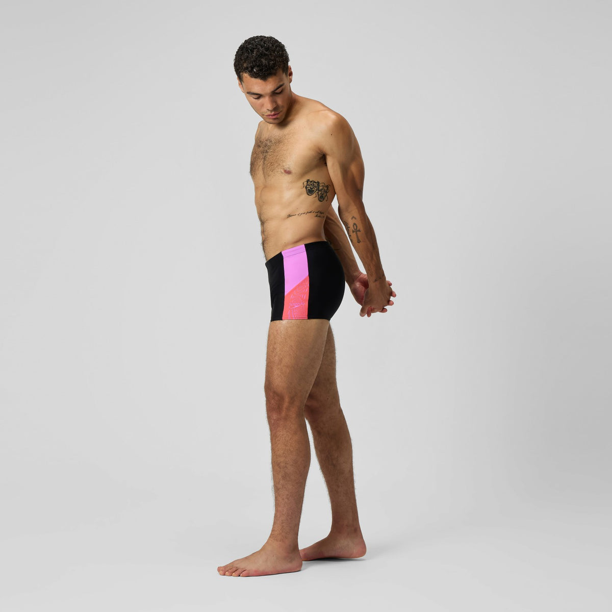 Dive Aquashorts Black/Coral | Speedo