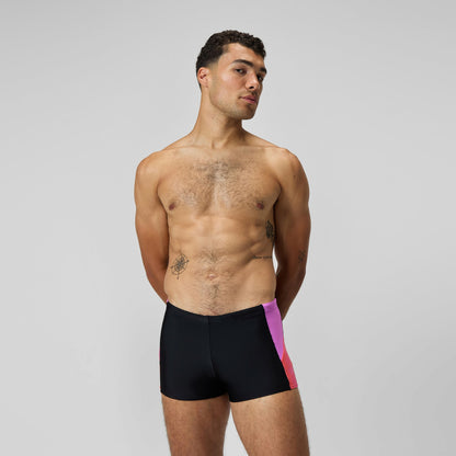 Dive Aquashorts Black/Coral | Speedo