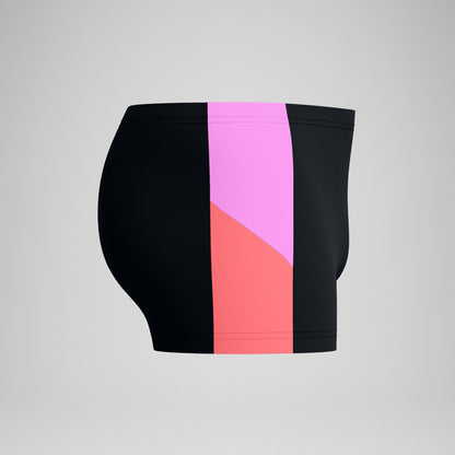 Dive Aquashorts Black/Coral | Speedo