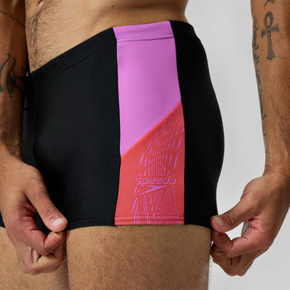 Dive Aquashorts Black/Coral | Speedo