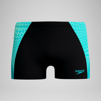 Endurance+ MAX Splice Aquashorts Black/Turquoise | Speedo