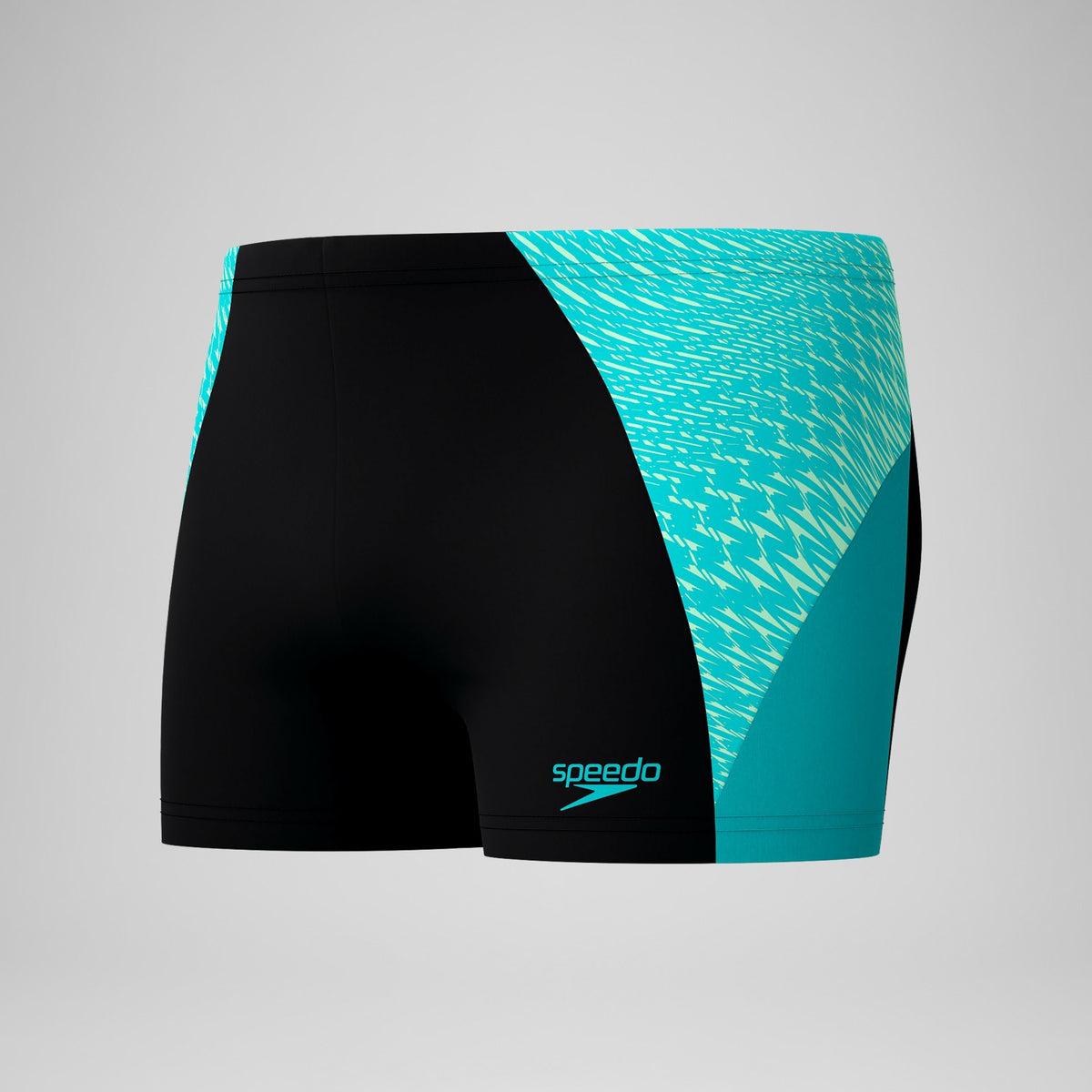 Endurance+ MAX Splice Aquashorts Black/Turquoise | Speedo