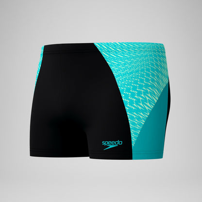Endurance+ MAX Splice Aquashorts Black/Turquoise | Speedo
