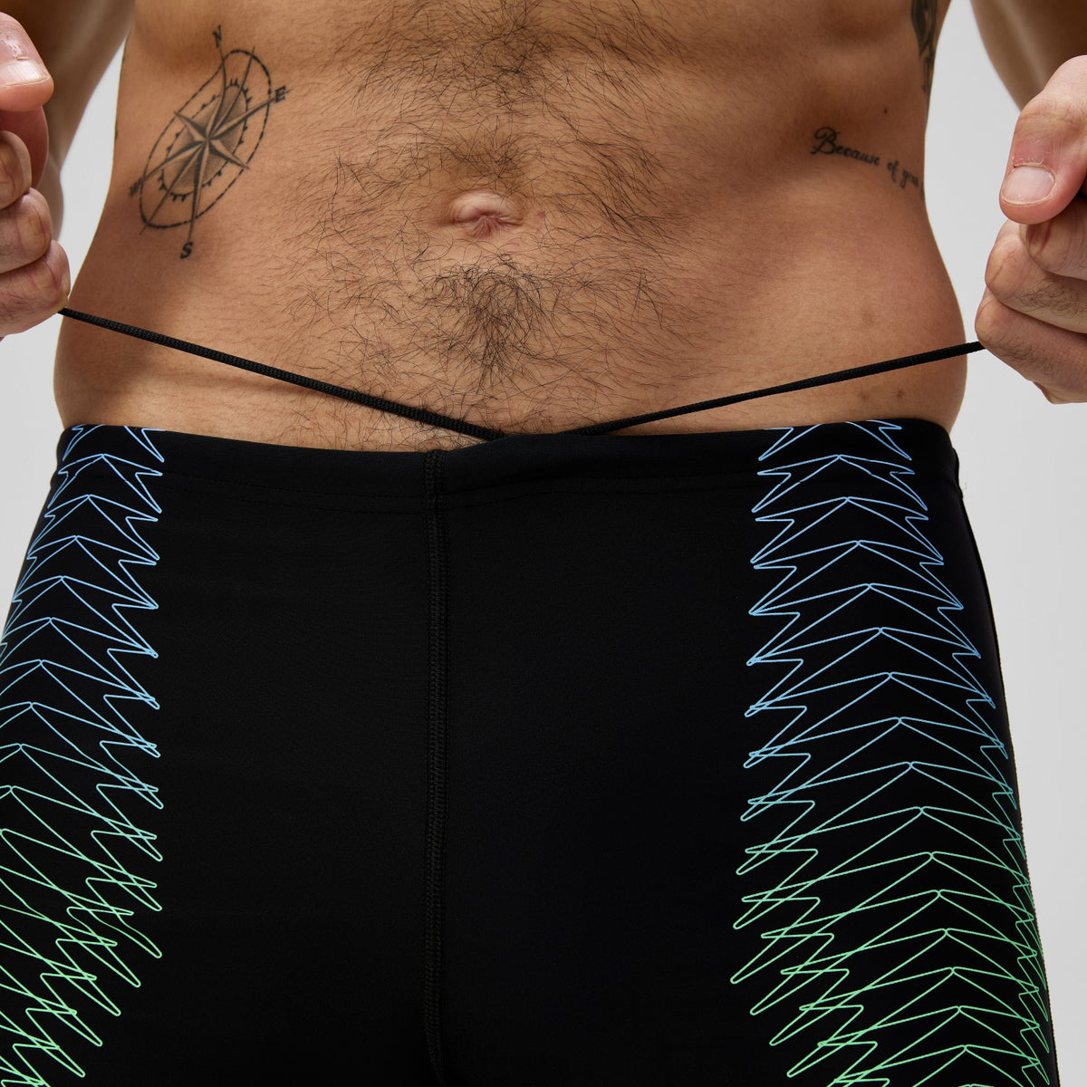 Duo Logo Aquashorts Black | Speedo