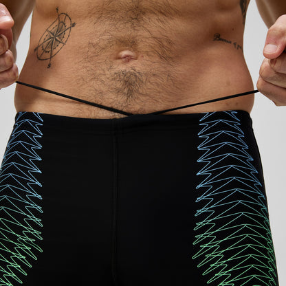 Duo Logo Aquashorts Black | Speedo