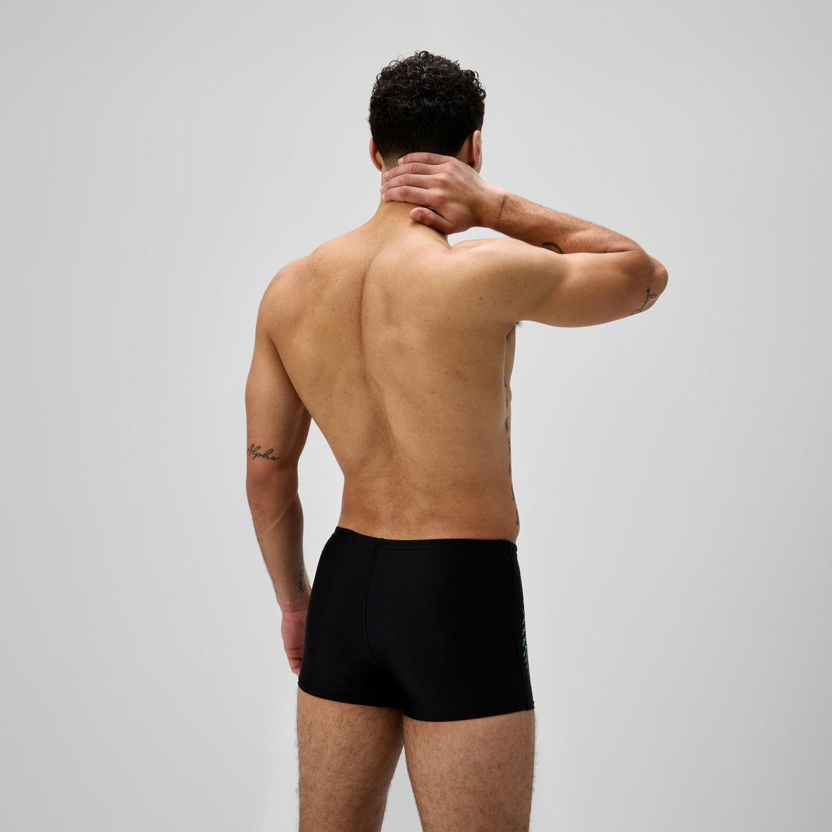 Duo Logo Aquashorts Black | Speedo