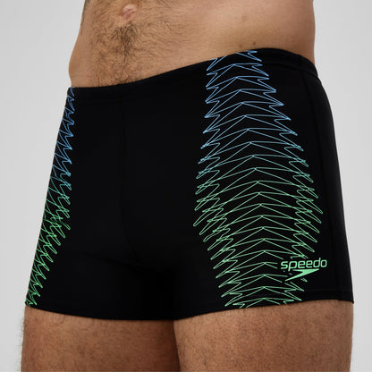 Duo Logo Aquashorts Black | Speedo