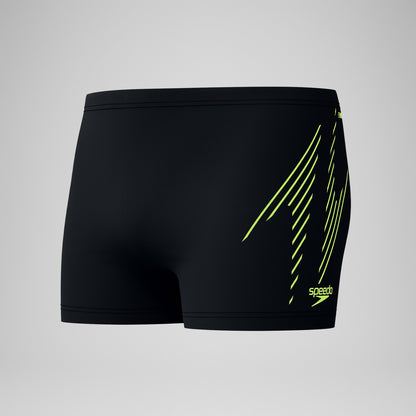 HyperBoom Placement Aquashorts Black/Yellow | Speedo