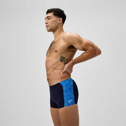 Hyperboom Panel Aquashorts Navy/Blue | Speedo