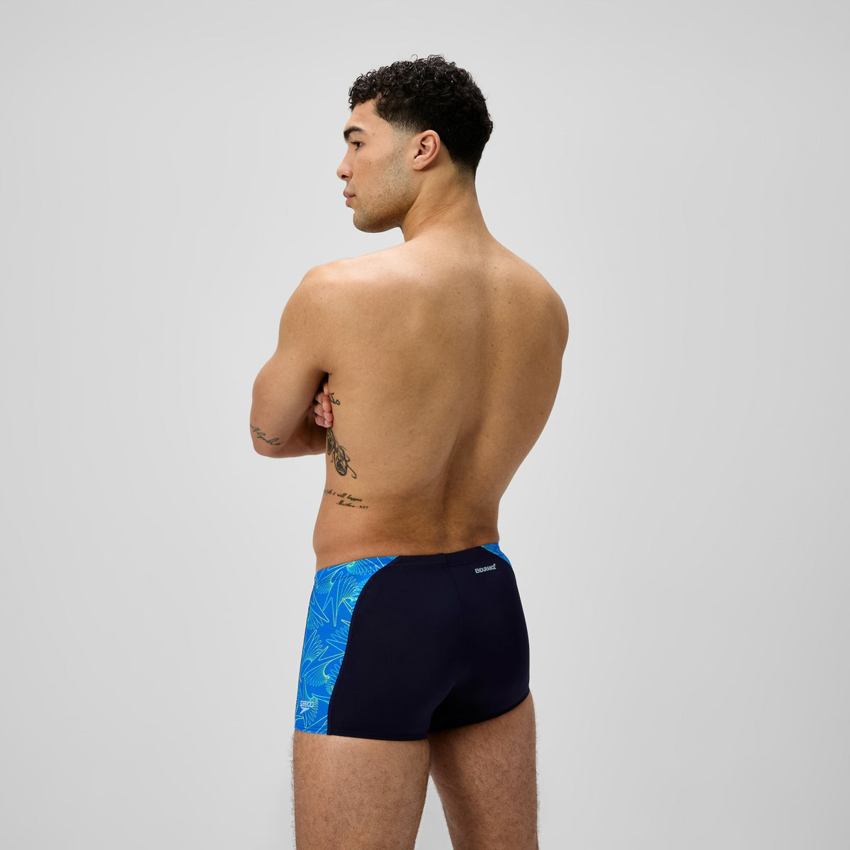 Hyperboom Panel Aquashorts Navy/Blue | Speedo