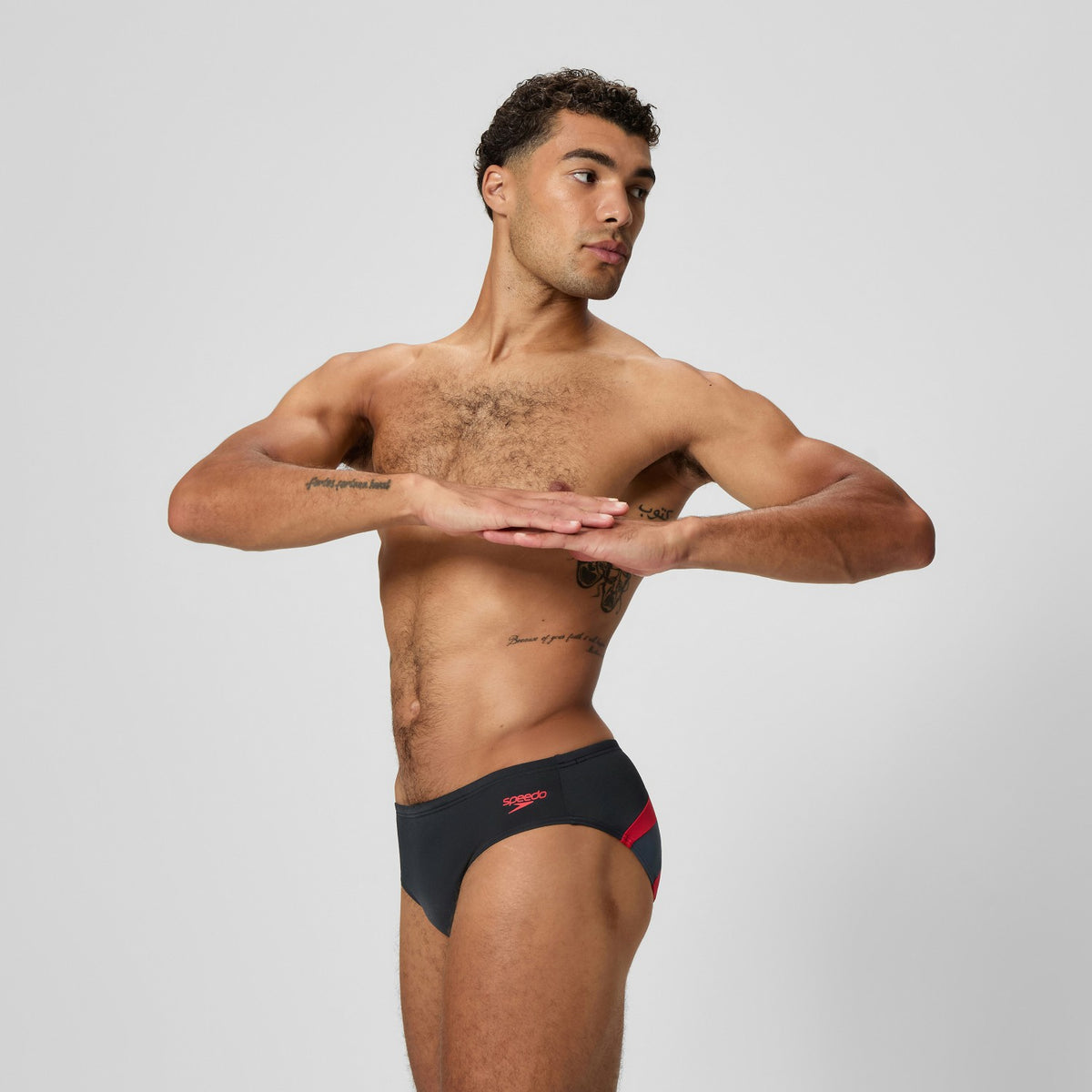 Hyperboom Brief Black/Red | Speedo
