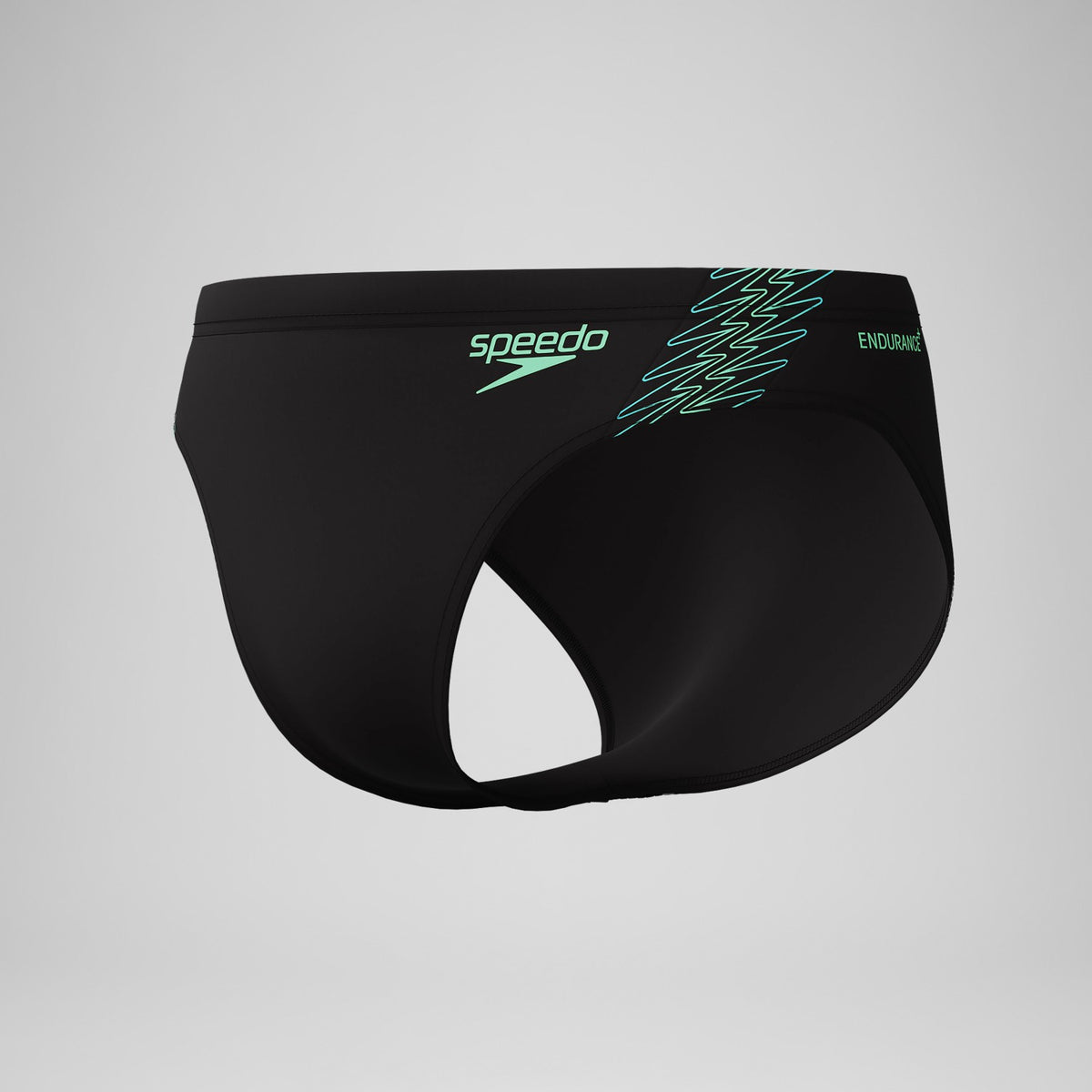 Hyperboom Splice Brief Black/Green | Speedo