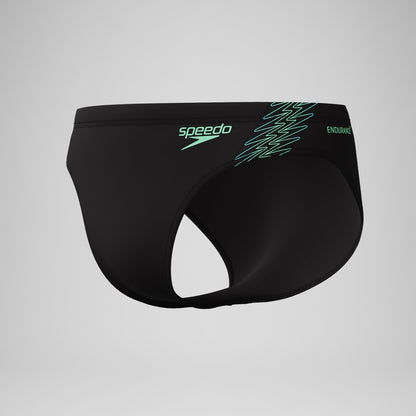 Hyperboom Splice Brief Black/Green | Speedo