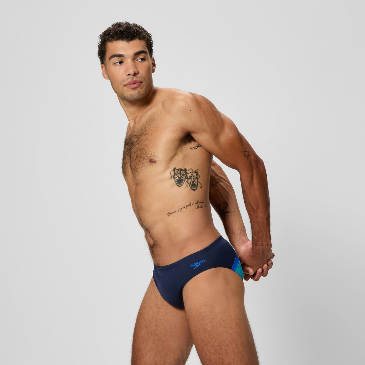 Hyperboom Brief Navy/Blue | Speedo