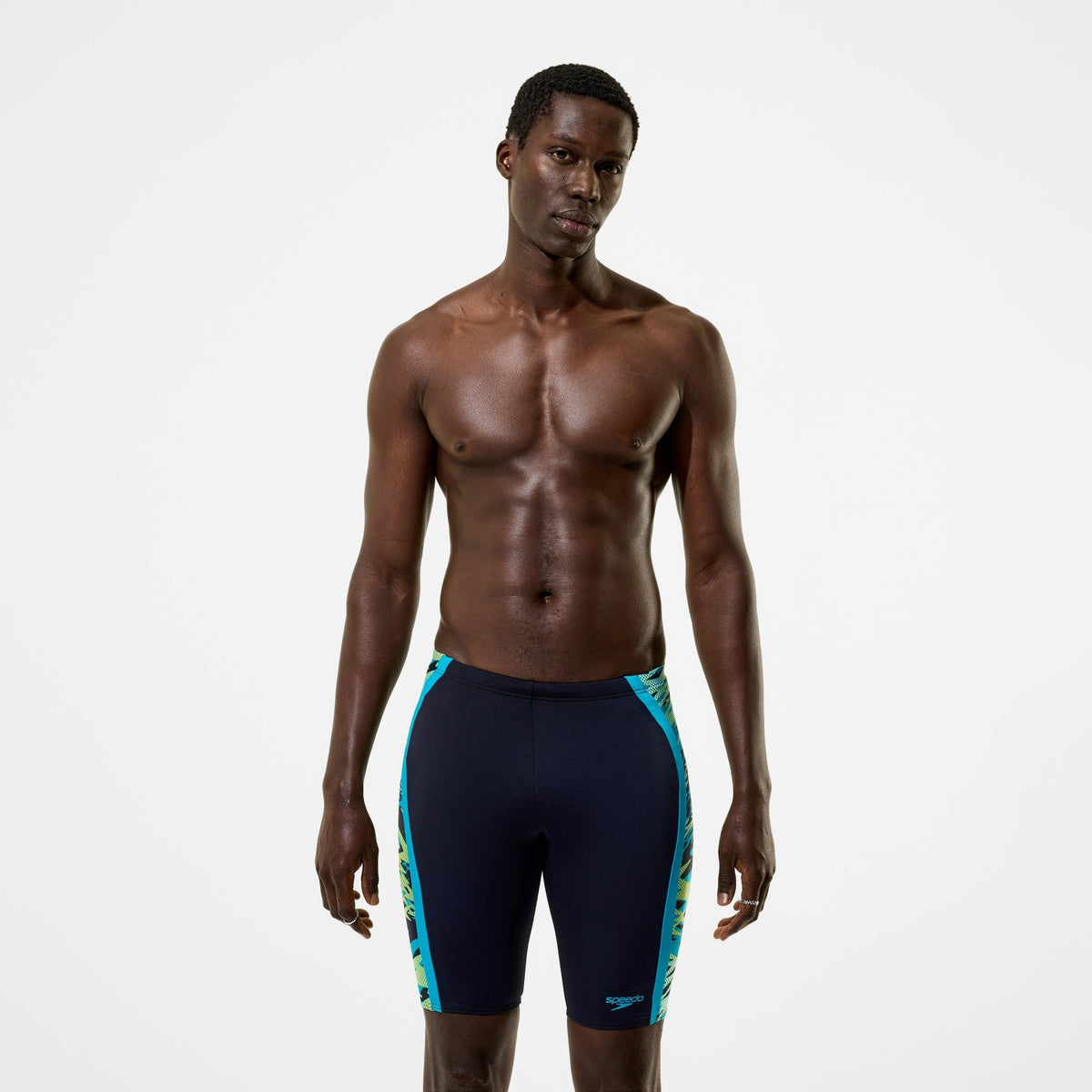 Hyperboom Splice Jammer Black/Green | Speedo
