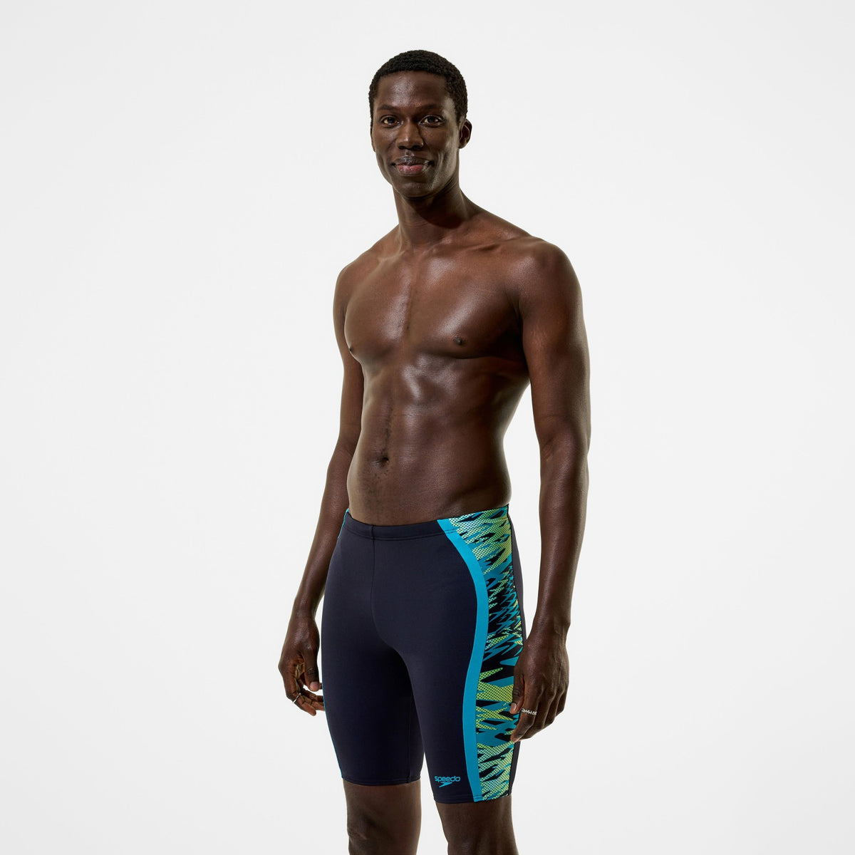 Hyperboom Splice Jammer Black/Green | Speedo