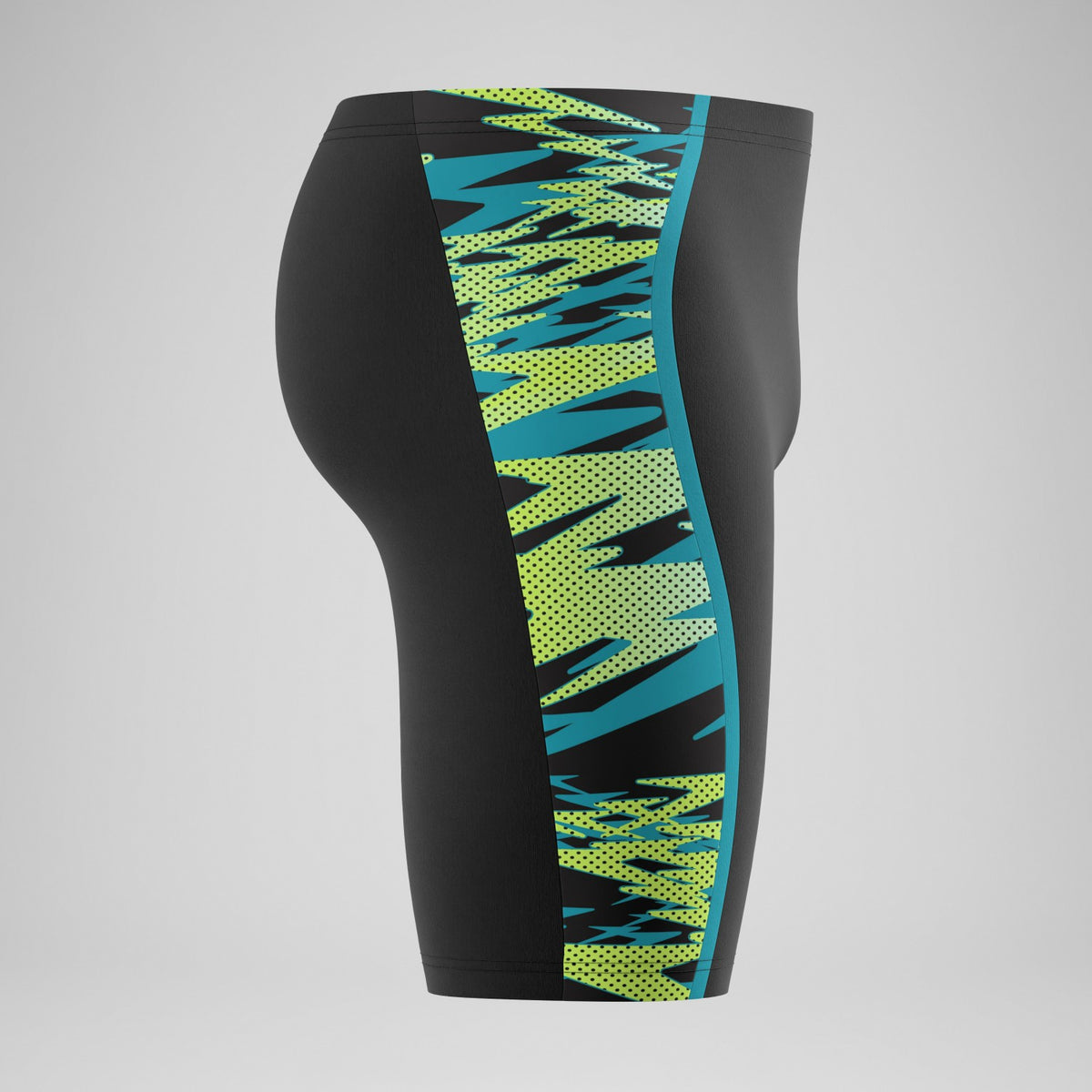 Hyperboom Splice Jammer Black/Green | Speedo