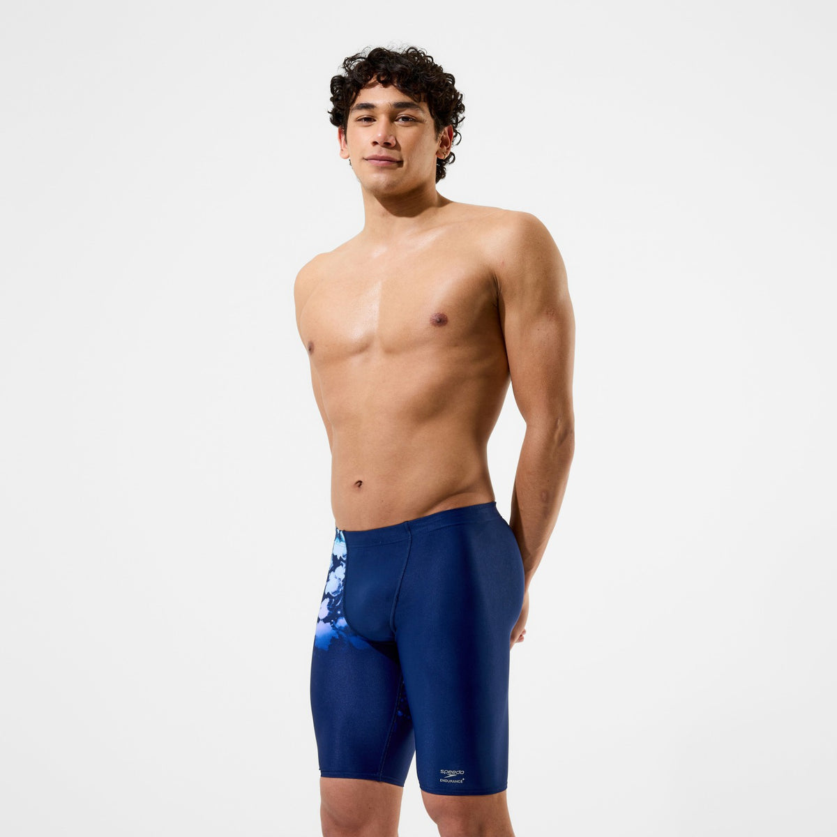 Club Training Printed Jammer Navy/Blue | Speedo