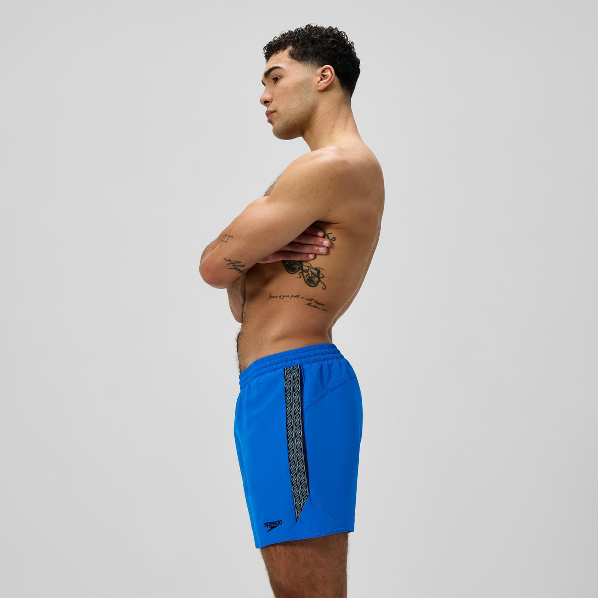 Hyperboom Splice Swim Shorts Blue/Navy | Speedo