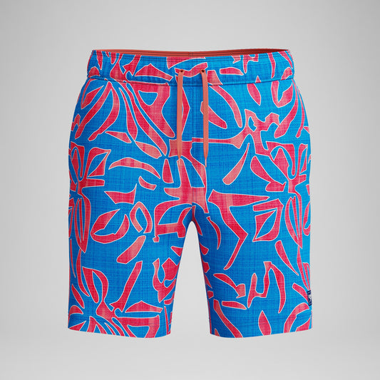 Redondo Edge Printed Swim Shorts Orange/Blue | Speedo