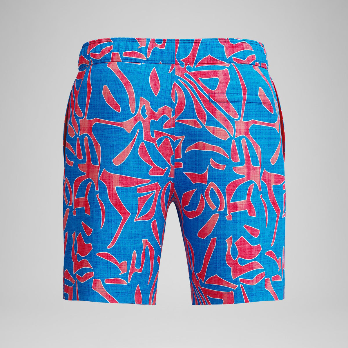 Redondo Edge Printed Swim Shorts Orange/Blue | Speedo
