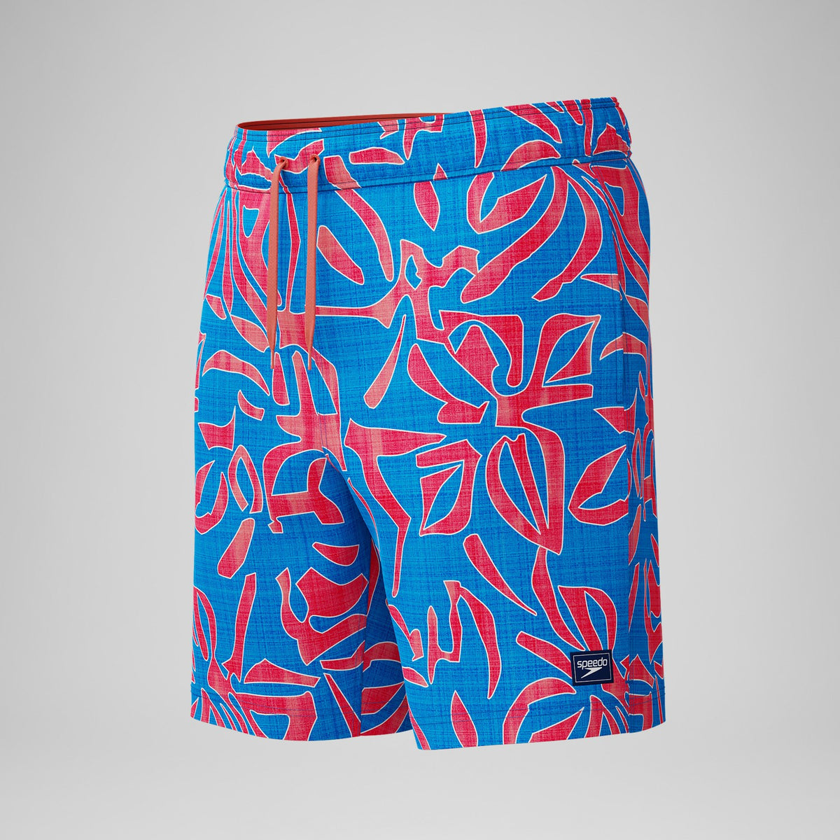 Redondo Edge Printed Swim Shorts Orange/Blue | Speedo