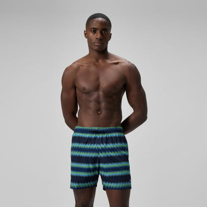 Redondo Edge Printed Swim Shorts Blue | Speedo