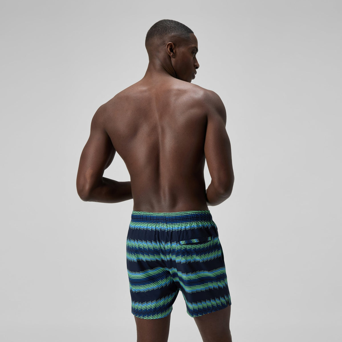 Redondo Edge Printed Swim Shorts Blue | Speedo