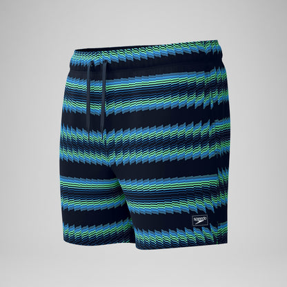 Redondo Edge Printed Swim Shorts Blue | Speedo