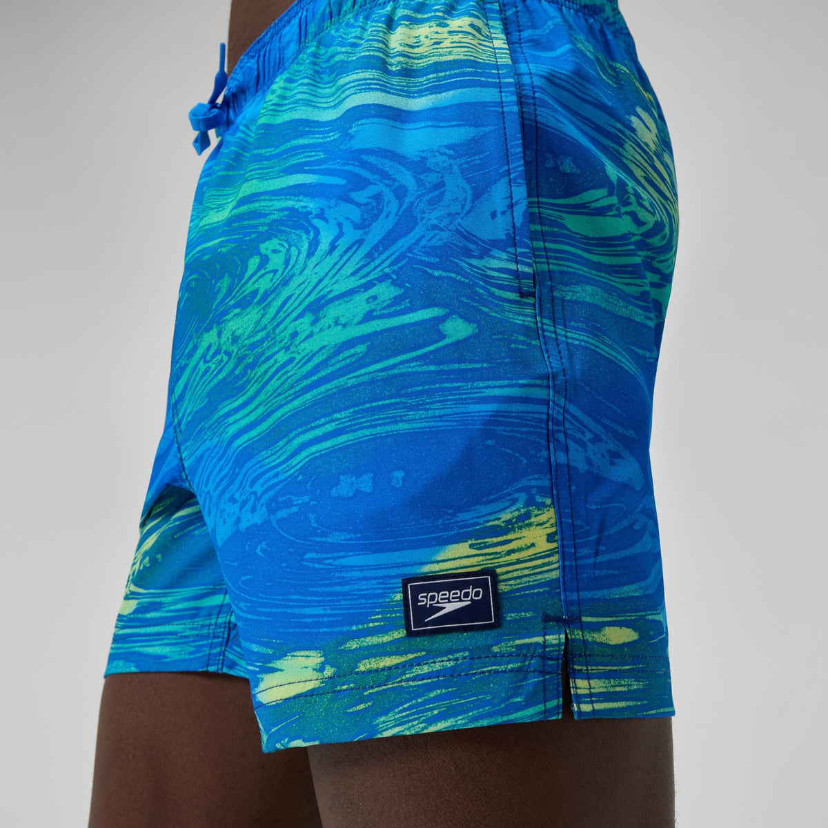 Redondo Edge Printed Swim Shorts Blue/Green | Speedo