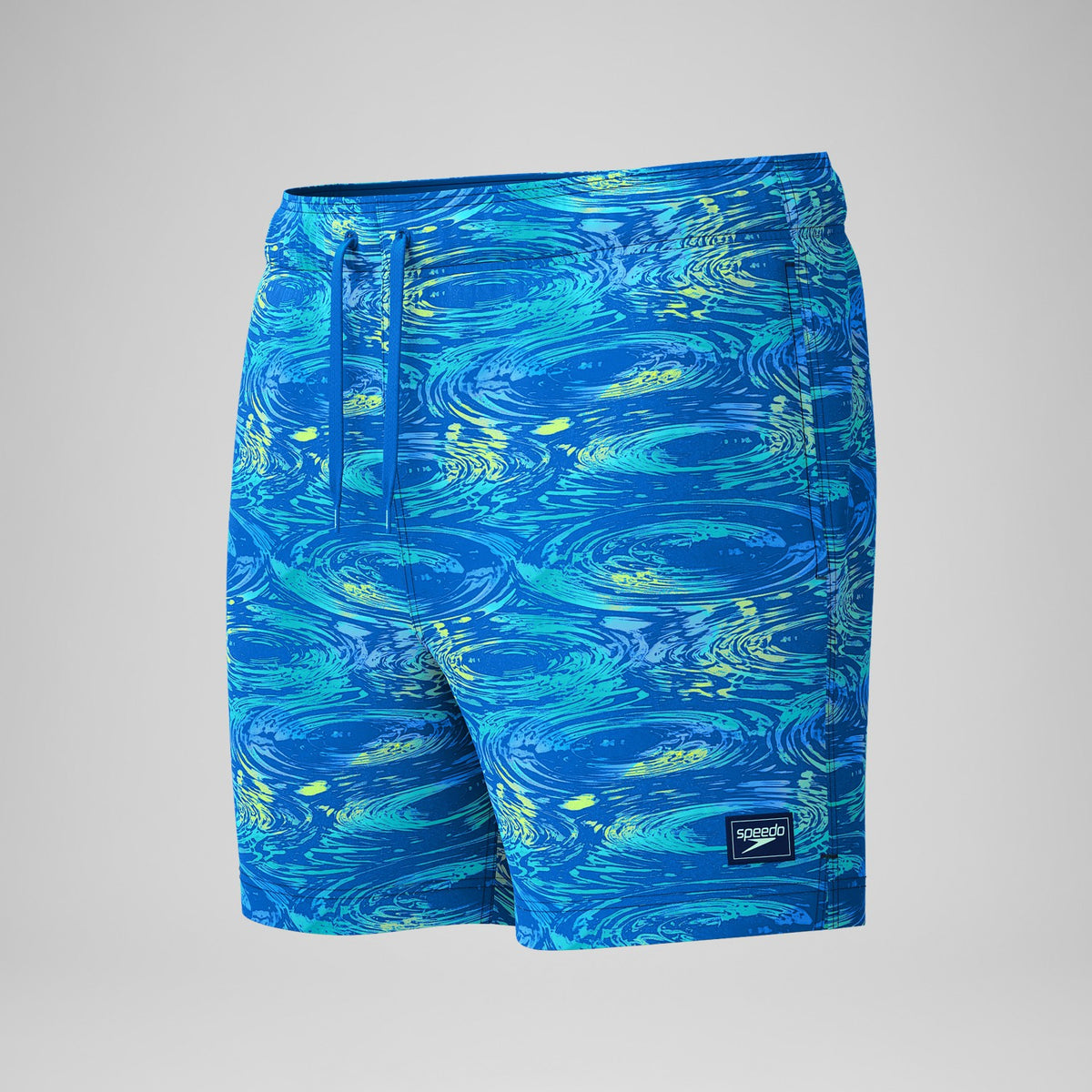 Redondo Edge Printed Swim Shorts Blue/Green | Speedo