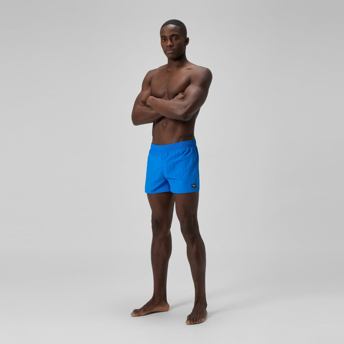 Retro Solid Swim Shorts Blue | Speedo