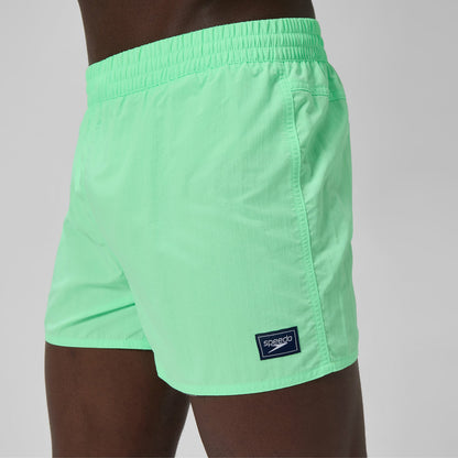 Retro Solid Swim Shorts Green | Speedo