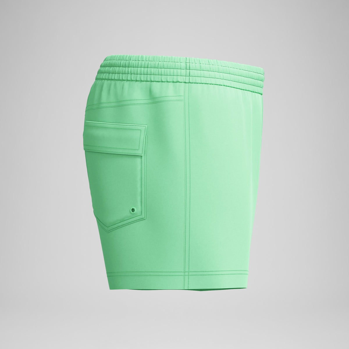 Retro Solid Swim Shorts Green | Speedo