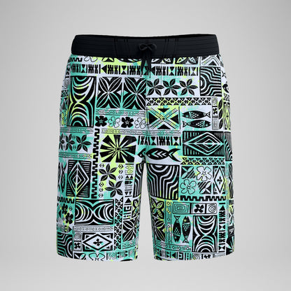 Printed Bondi Swim Shorts Black/White | Speedo