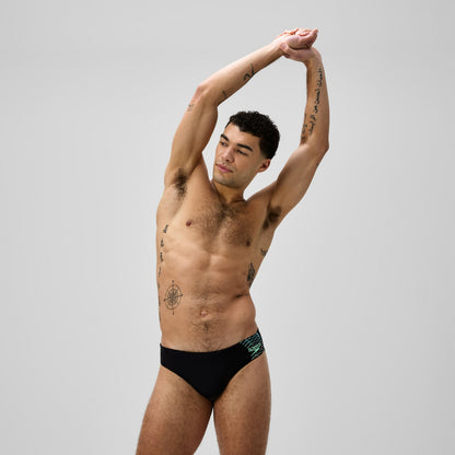Medley Logo Brief Black/Green | Speedo