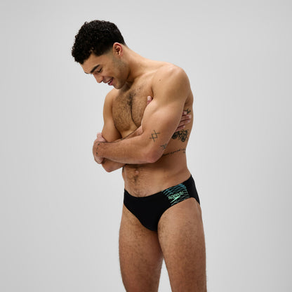 Medley Logo Brief Black/Green | Speedo