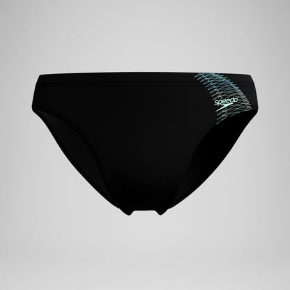 Medley Logo Brief Black/Green | Speedo