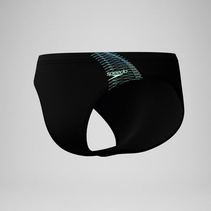 Medley Logo Brief Black/Green | Speedo