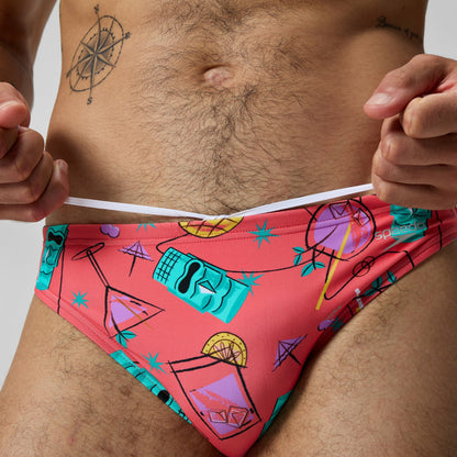 Print Beachstar Brief Orange | Speedo