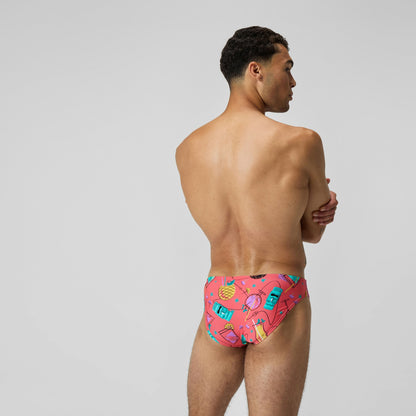 Print Beachstar Brief Orange | Speedo
