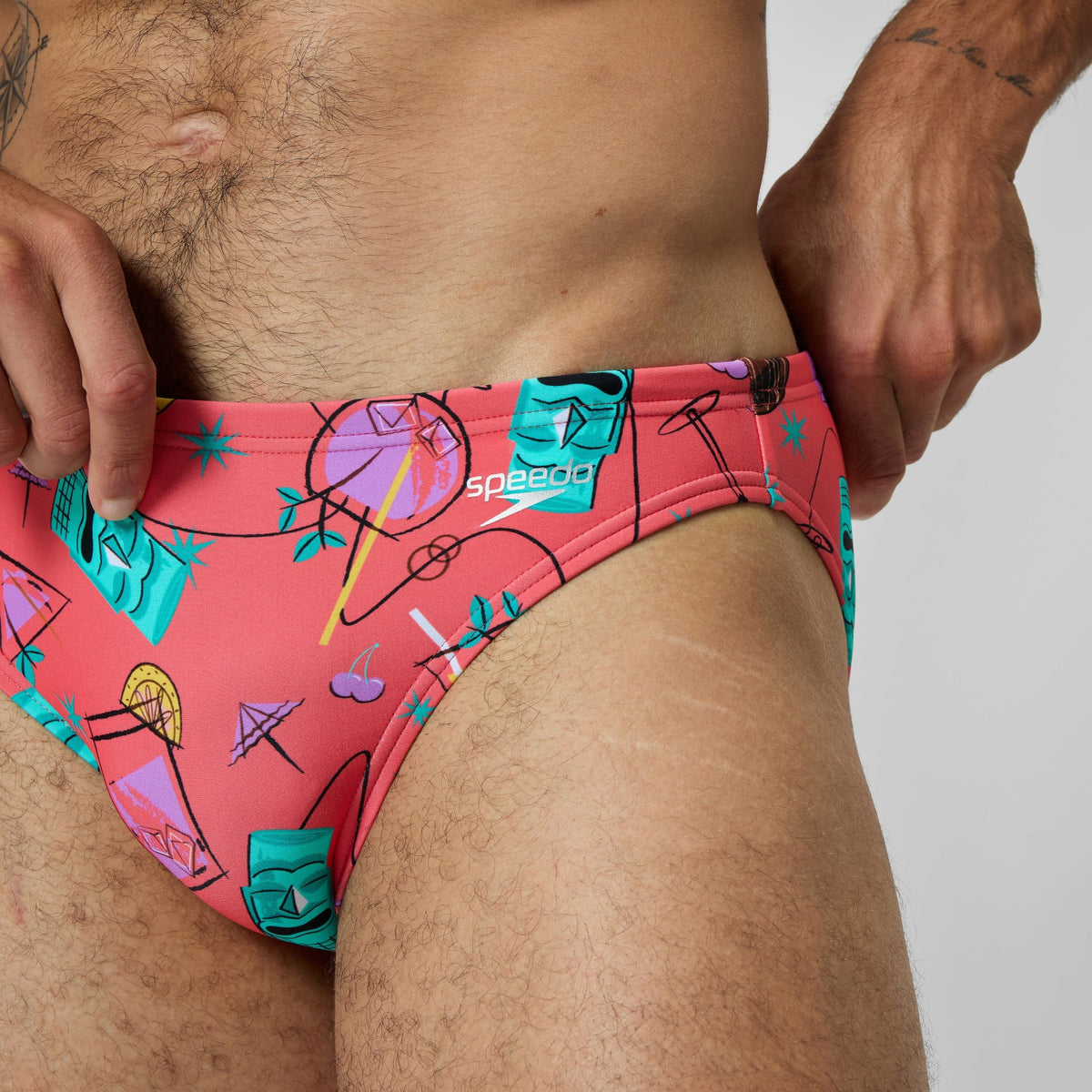 Print Beachstar Brief Orange | Speedo