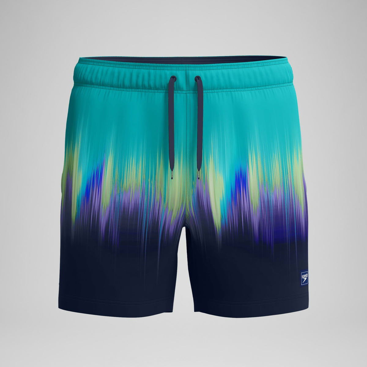 Redondo Edge Printed Swim Shorts Green/Blue | Speedo