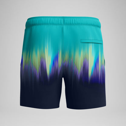 Redondo Edge Printed Swim Shorts Green/Blue | Speedo