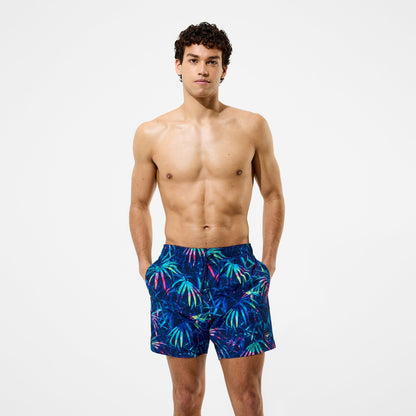 Redondo Edge Printed Swim Shorts Navy | Speedo
