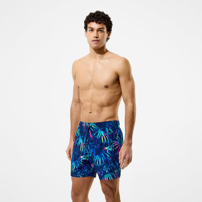 Redondo Edge Printed Swim Shorts Navy | Speedo